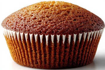 Aufkleber - Scrumptious golden cupcake fresh from the oven with a perfect texture and inviting aroma