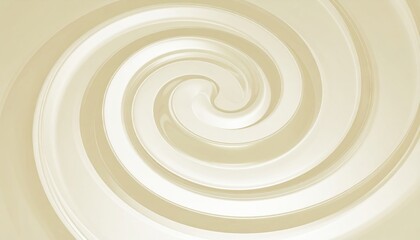 Poster - Swirling creamy texture kitchen countertop abstract design indoor close-up visual art