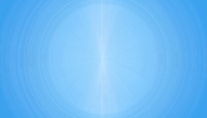 Poster - Calm blue sky background digital art abstract design minimalist aesthetic wide angle view creative concept for visual projects