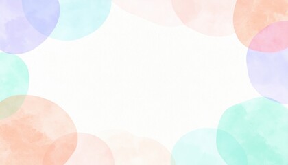 Poster - Creative watercolor background abstract art digital design vibrant colors artistic environment soft viewpoint