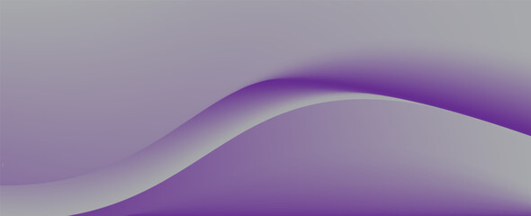 Poster - vector purpel line background curve element with white space for text and message design, overlappin