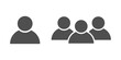 © Fhimera - vector people icon on transparent background