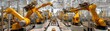 © Pisit - An automated production line with multiple robotic arms assembling parts simultaneously