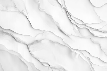 Poster - Abstract monochrome layered paper texture.  Soft, flowing lines create a visually interesting, undulating pattern