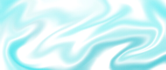 Aufkleber - Dynamic abstract background with bold cyan waves and sharp black negative space. Vibrant, energetic design with glitch-inspired edges and fluid motion. Perfect for digital projects