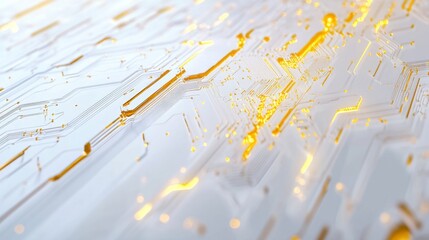 Poster - Innovative digital circuit design technology environment graphic content modern viewpoint