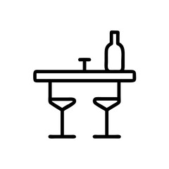 Poster - Simple bar icon, for websites and apps