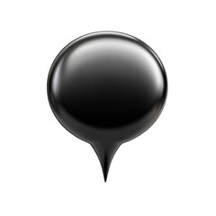Poster - Sleek, reflective marker element with smooth gradient, a modern pinpoint design for innovative mapping apps
