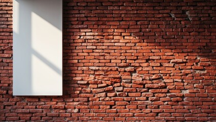 Poster - Seamless brick pattern background showcasing timeless stone, cement, and detailed wall blocks