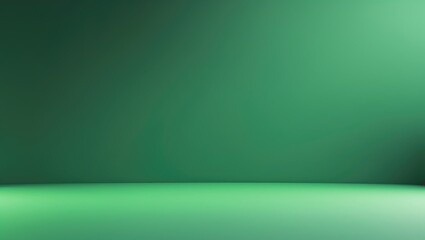 Poster - Luxury green and black gradient wall with smooth texture