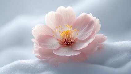 Aufkleber - Intimate Closeup of Cherry Blossom in Bloom
