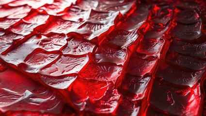 Poster - Abstract embossed relief pattern on textured corrugated opaque glass surface with decorative design