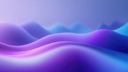 Poster - Minimalistic purple and white gradient backdrop with textured design