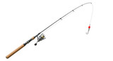 Isolated Fishing Pole