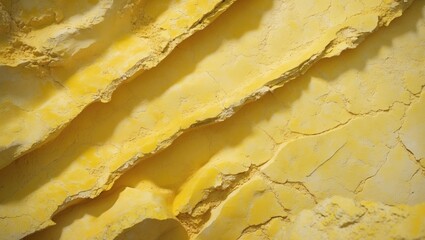 Aufkleber - Grungy concrete or yellow stucco wall plaster texture perfect for background use