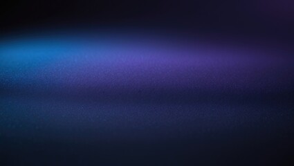 Poster - Vibrant blue and purple colors against a deep dark backdrop