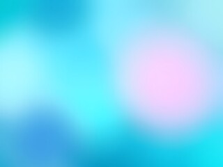Poster - Abstract gradient background displaying shades of blue and pink creating a soft and serene feel