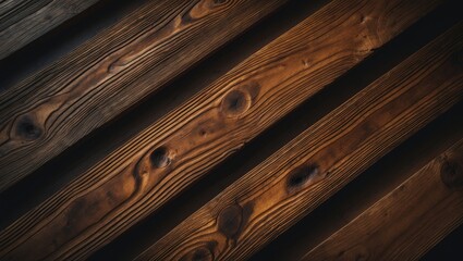 Poster - Diagonal lines showcasing natural wood texture. Copy space included in the banner.