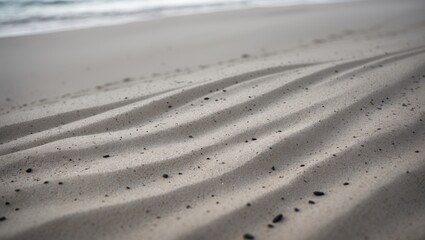 Aufkleber - Soft sand feel along the beach