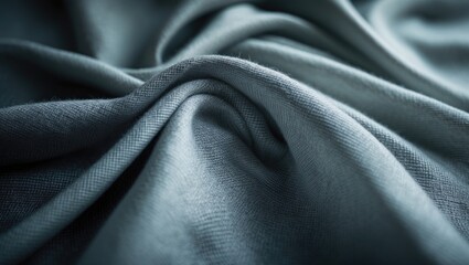 Poster - Extreme close-up of textile in macro