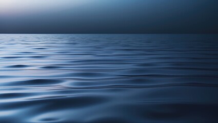 Aufkleber - Deep blue sea abstract backdrop with wave patterns