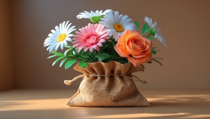 Poster - Decorative bloom on countertop