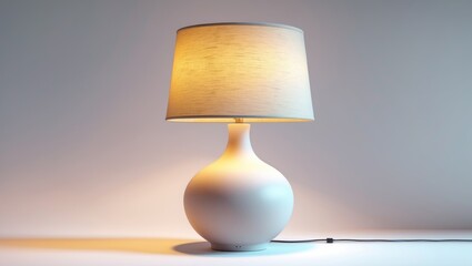 Poster - Lamp for bedside table in contemporary modern style