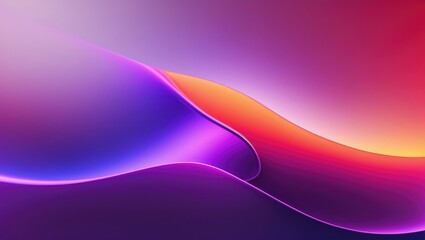 Poster - Colorful Gradient Background with Soft Blur and Texture for Web Pages or Digital Presentations