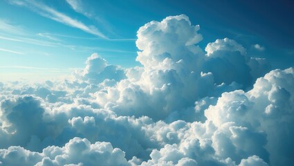 Wall Mural - Lush cloud-like texture