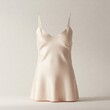 © Aditya - Silky Slip Dress in Nude - Lingerie & Sleepwear Mockup