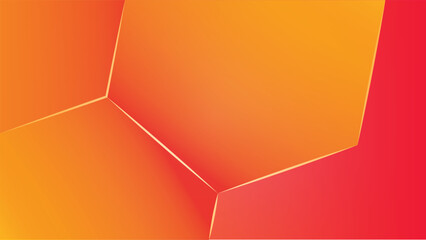 Fototapete - Modern Abstract Geometric Background with Gradient Shapes Vector Illustration. Minimalist Gradient Abstract Design with Geometric Elements. Colorful Abstract Gradient Background with Geometric Shapes 