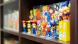 © Najibah Azzemi - Colorful Anime and Manga Collection of Figurines on a Neatly Stacked Shelf