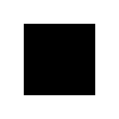 Poster - Illustration of a solid black rectangle centered horizontally on a white background simple graphic design element