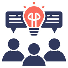 Poster - Discussion Mixed Icon