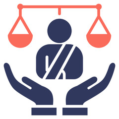 Poster - Personal Injury Mixed Icon