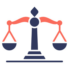 Poster - Scales Of Justice Mixed Icon