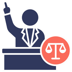 Poster - Prosecutor Mixed Icon