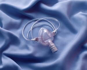 Aufkleber - Sleep Tech Revolution Minimalist CPAP Design Showcasing Advanced Respiratory Health Solutions for Modern Wellness and Personalized Medical Innovation