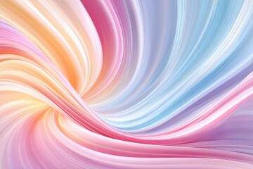 Poster - Abstract Swirling Pastel Colors Background Texture Design