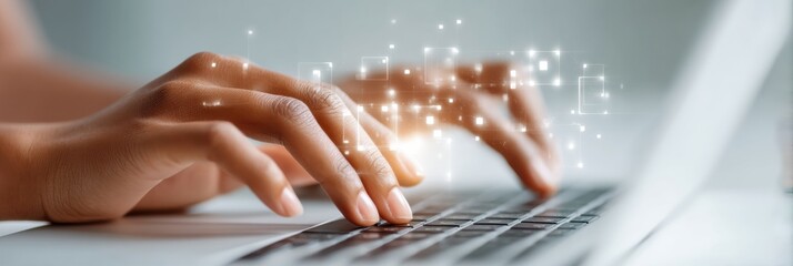 Aufkleber - Futuristic Data Recovery Solutions Immersive Digital Resilience and Cybersecurity Workflow with Holographic Tech Interfaces for Enterprise Continuity Planning