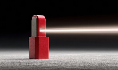 Aufkleber - Minimalist Grid Resilience Industrial Smart Circuit Breaker Visualizing Energy Disruption with High-Tech Pulse Dynamics for Critical Infrastructure Solutions