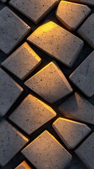 Poster - Sun-Dappled Concrete Texture with Irregular Soft Pattern