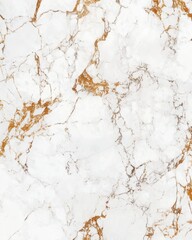 Poster - White marble with gold veins texture close up shot for print and design resource for backgrounds and surfaces