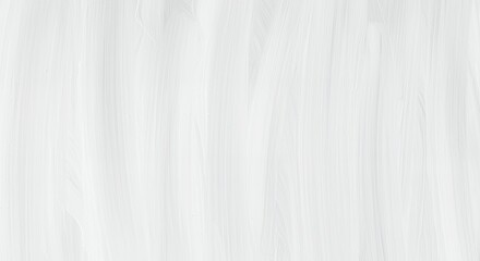 Poster - Abstract white brushstrokes texture background, vertical lines of paint creating a minimalist and artistic backdrop, clean and modern design.