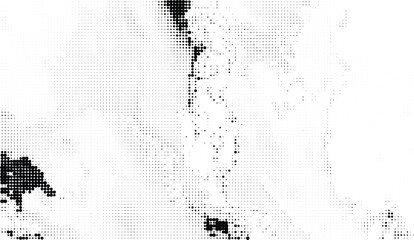 Wall Mural - Abstract monochrome halftone background. Vector illustration	
