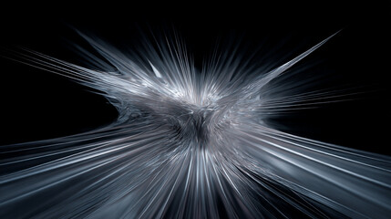 Poster - Abstract silver burst wallpaper background for desktop and mobile phone use high resolution image download