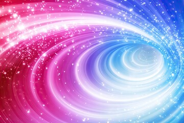 Poster - abstract swirling vortex of vibrant colors