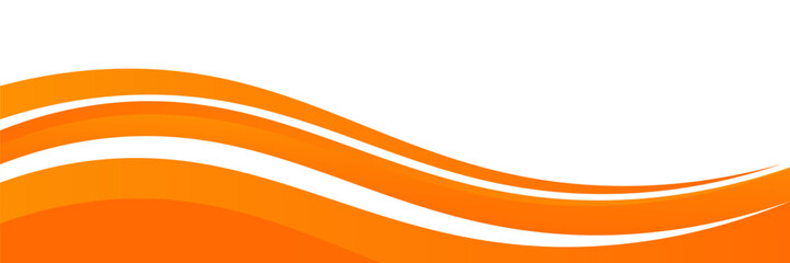 Wall Mural - Vector orange line background curve element with white space for text and message design, overlapping layers, vector