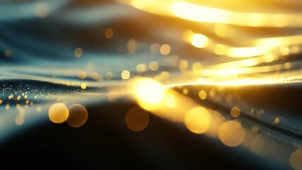 Fototapete - Golden light abstract background