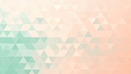 Poster - Dynamic geometric patterns abstract art digital design soft color palette minimalist environment